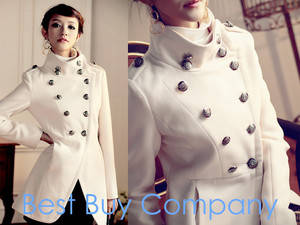 ***IN STOCK **BEIGE ELEGANT COAT - MEDIUM